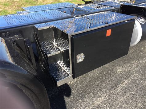 steel tool boxes for trucks|behind cab toolbox for semi.